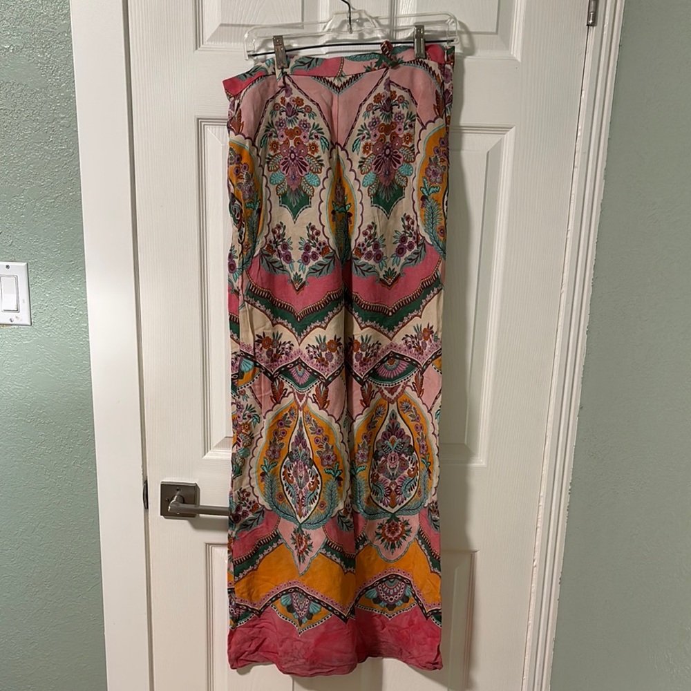 Zara Multicolor Patterned Pants